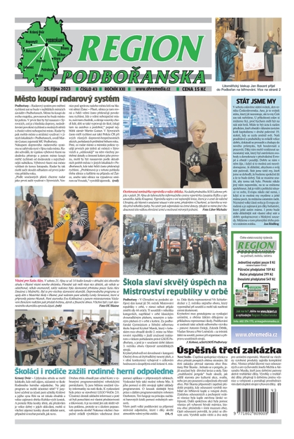 E-magazín Region Podbořanska 43/23 - Ohře Media