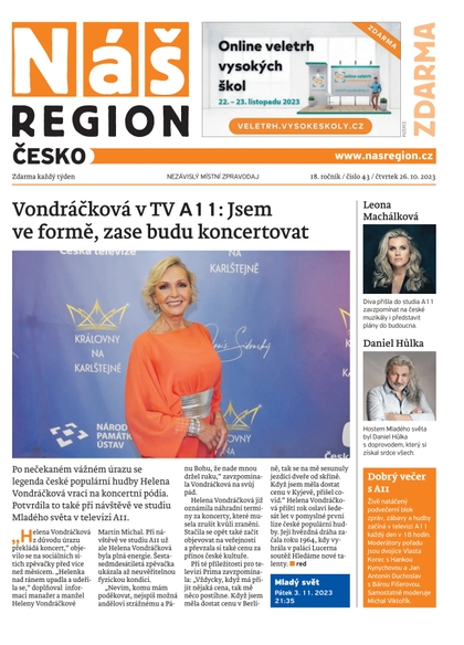 E-magazín Náš Region - Česko 43/2023 - A 11 s.r.o.