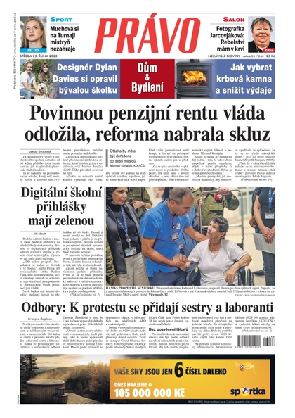 E-magazín Deník Právo - 25.10.2023 - Borgis, a.s.