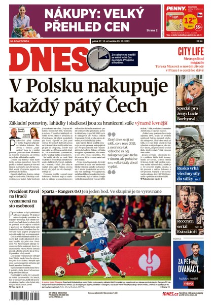 E-magazín MF DNES - 27.10.2023 - MAFRA, a.s.