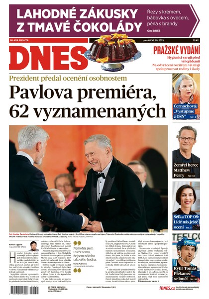 E-magazín MF DNES - 30.10.2023 - MAFRA, a.s.