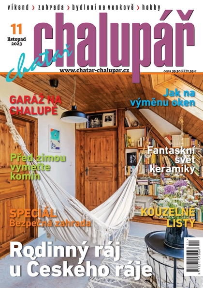 E-magazín Chatař Chalupář 11-2023 - Časopisy pro volný čas s. r. o.