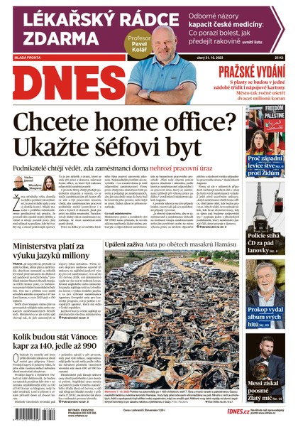 E-magazín MF DNES - 31.10.2023 - MAFRA, a.s.