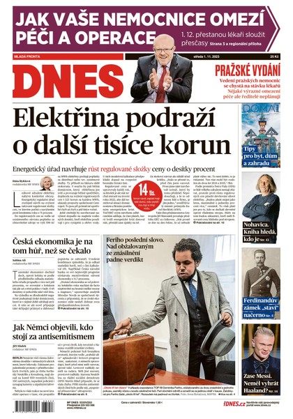 E-magazín MF DNES - 1.11.2023 - MAFRA, a.s.