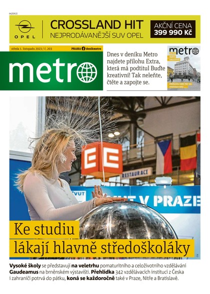 E-magazín METRO - 1.11.2023 - MAFRA, a.s.
