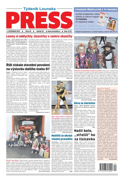 E-magazín Lounský Press 44/23 - Ohře Media