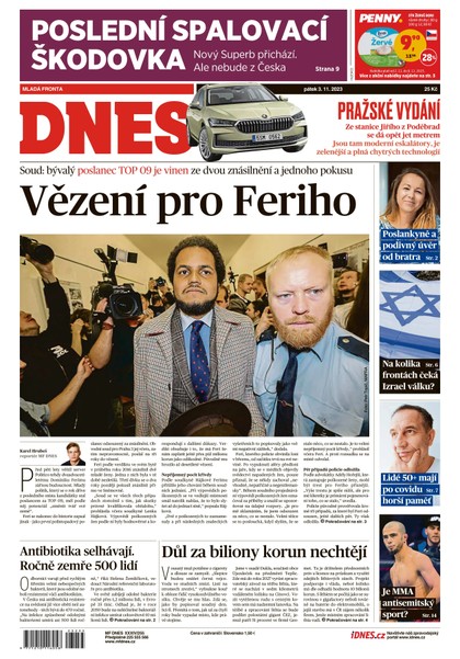 E-magazín MF DNES - 3.11.2023 - MAFRA, a.s.