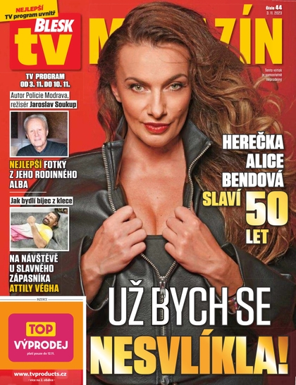 E-magazín Blesk Tv magazín - 3.11.2023 - CZECH NEWS CENTER a. s.