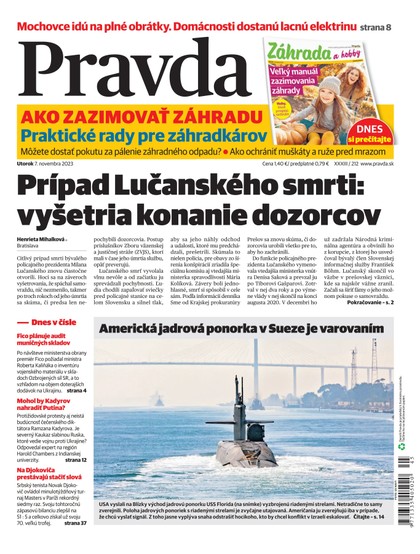 E-magazín Denník Pravda 7. 11. 2023 - OUR MEDIA SR a. s.