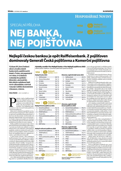 E-magazín HN 216 - 08.11.2023 Nej banka, nej pojišťovna - Economia, a.s.