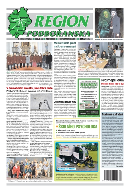 E-magazín Region Podbořanska 45/23 - Ohře Media