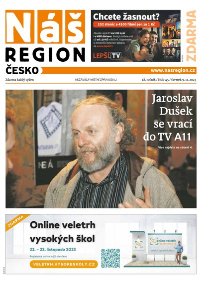 E-magazín Náš Region - Česko 45/2023 - A 11 s.r.o.