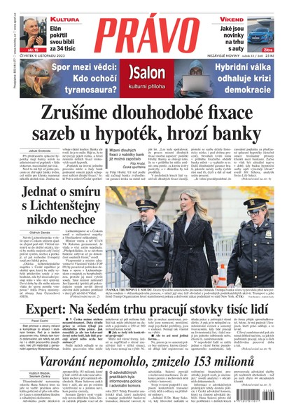 E-magazín Deník Právo - 9.11.2023 - Borgis, a.s.