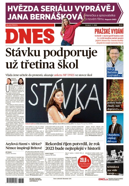 E-magazín MF DNES - 9.11.2023 - MAFRA, a.s.