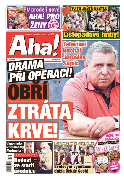 E-magazín AHA! - 10.11.2023 - CZECH NEWS CENTER a. s.