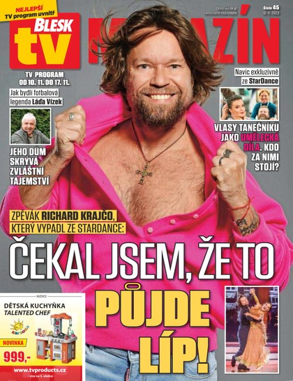 E-magazín Blesk Tv magazín - 10.11.2023 - CZECH NEWS CENTER a. s.