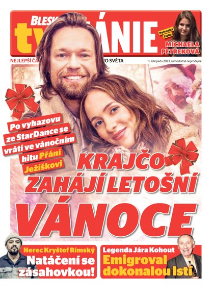 E-magazín Blesk Tv manie - 11.11.2023 - CZECH NEWS CENTER a. s.