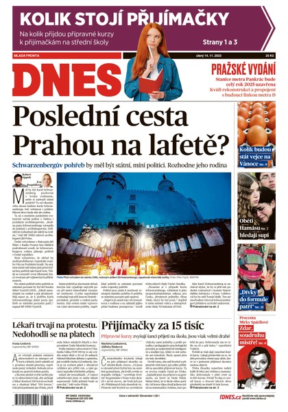 E-magazín MF DNES - 14.11.2023 - MAFRA, a.s.