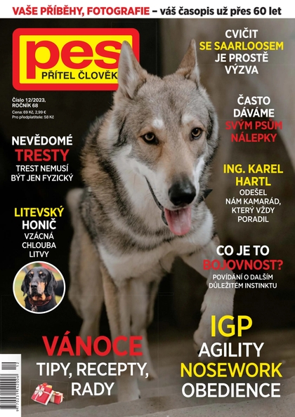 E-magazín Pes přítel člověka 12/2023 - Pražská vydavatelská společnost
