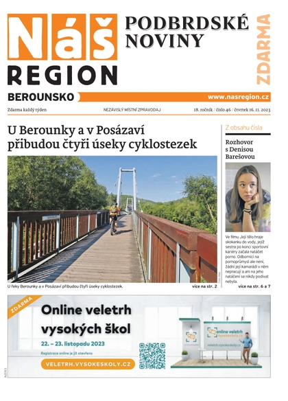 E-magazín Náš Region - Berounsko 46/2023 - A 11 s.r.o.