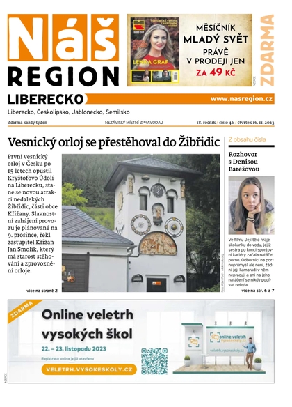 E-magazín Náš Region - Liberecko 46/2023 - A 11 s.r.o.
