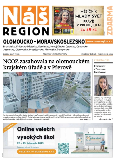 E-magazín Náš Region - Olomoucko/Moravskoslezsko 46/2023 - A 11 s.r.o.
