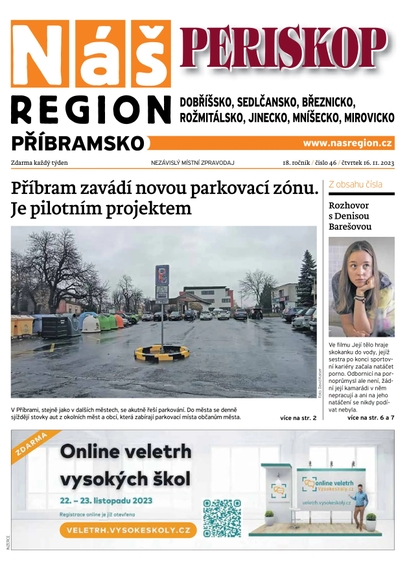 E-magazín Náš Region - Příbramsko 46/2023 - A 11 s.r.o.