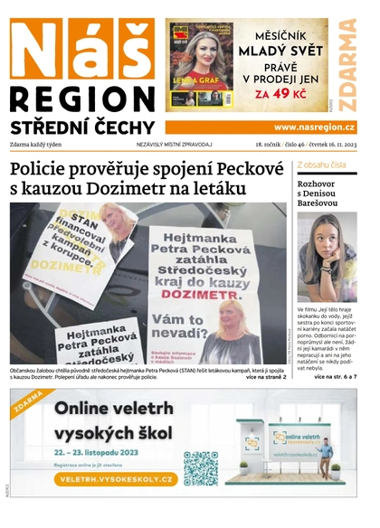 E-magazín Náš Region - Střední Čechy 46/2023 - A 11 s.r.o.