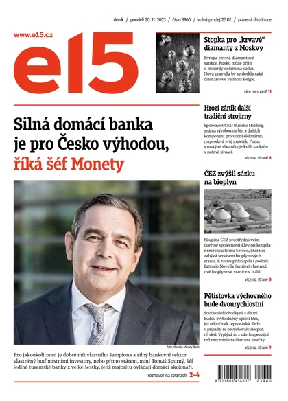 E-magazín E15 - 20.11.2023 - CZECH NEWS CENTER a. s.