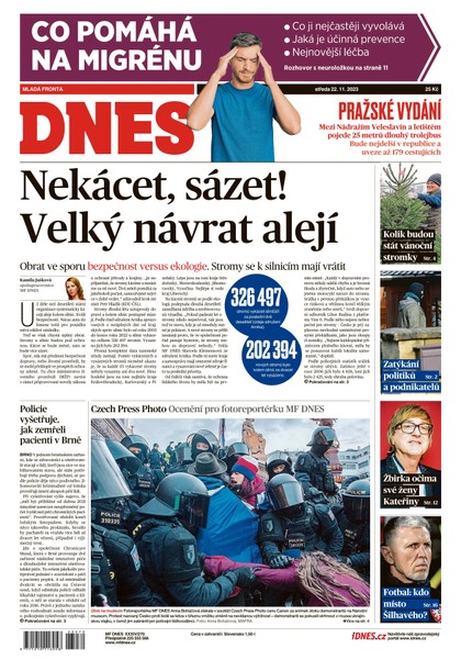 E-magazín MF DNES - 22.11.2023 - MAFRA, a.s.