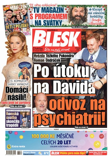 E-magazín Blesk - 23.11.2023 - CZECH NEWS CENTER a. s.