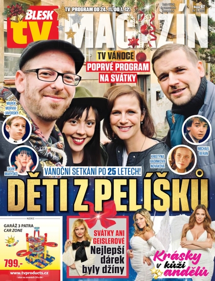 E-magazín Blesk Tv magazín - 24.11.2023 - CZECH NEWS CENTER a. s.
