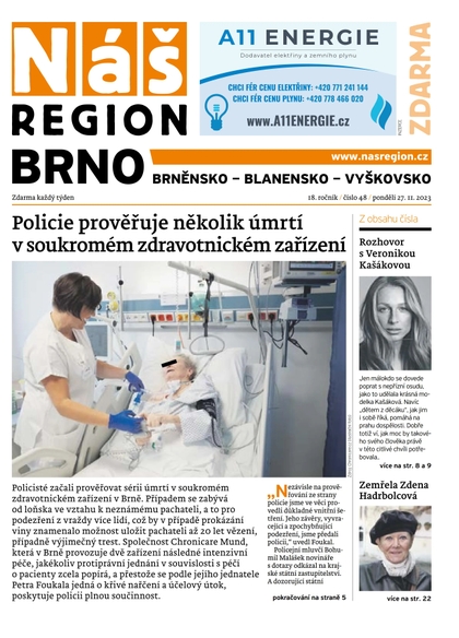 E-magazín Náš Region - Brno 48/2023 - A 11 s.r.o.