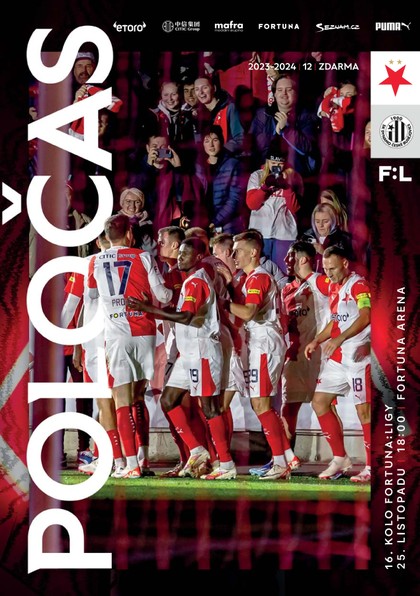 E-magazín Poločas 2023/24 č.12 Slavia - České Budějovice - SK Slavia Praha