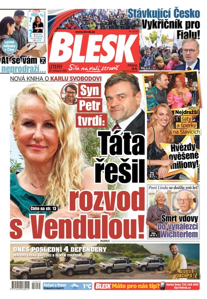 E-magazín Blesk - 28.11.2023 - CZECH NEWS CENTER a. s.