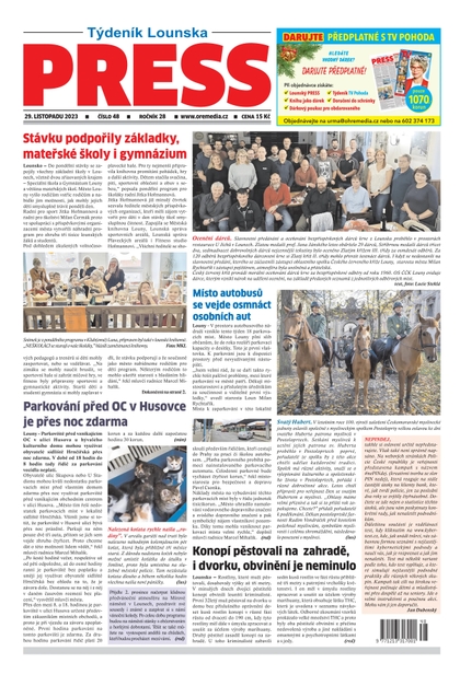E-magazín Lounský Press 48/23 - Ohře Media