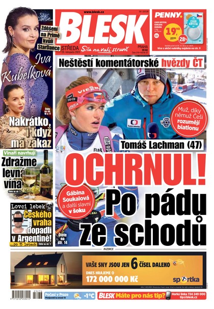 E-magazín Blesk - 29.11.2023 - CZECH NEWS CENTER a. s.