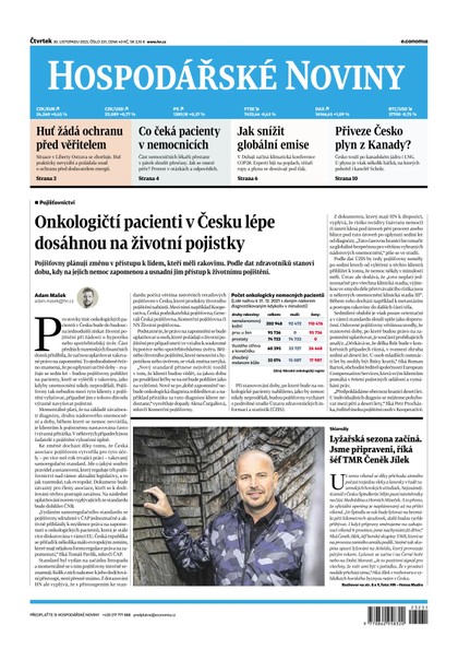 E-magazín HN 231 - 30.11.2023  - Economia, a.s.