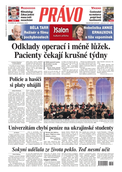 E-magazín Deník Právo - 30.11.2023 - Borgis, a.s.