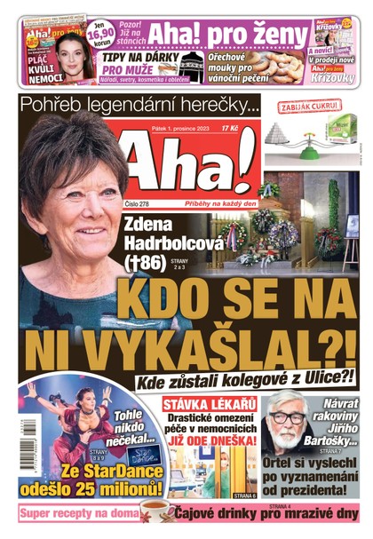 E-magazín AHA! - 1.12.2023 - CZECH NEWS CENTER a. s.