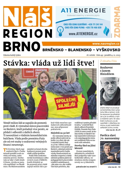 E-magazín Náš Region - Brno 49/2023 - A 11 s.r.o.