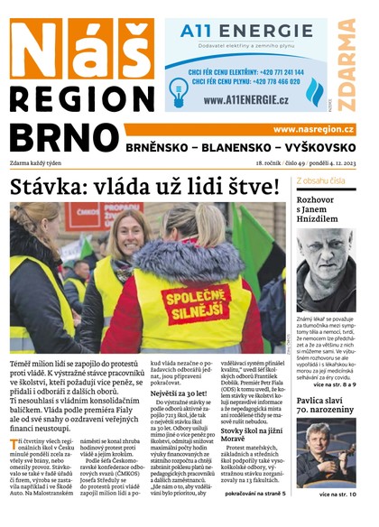 E-magazín Náš Region - Brno 49/2023 - A 11 s.r.o.