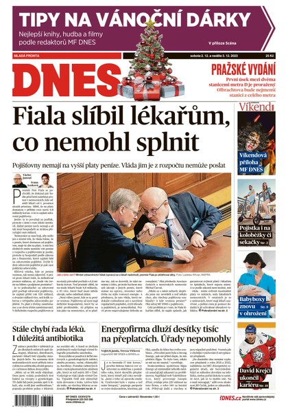 E-magazín MF DNES - 2.12.2023 - MAFRA, a.s.