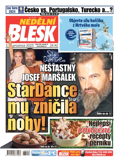 E-magazín Nedělní Blesk - 3.12.2023 - CZECH NEWS CENTER a. s.