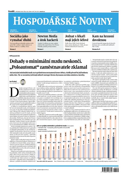E-magazín HN 233 - 04.12.2023  - Economia, a.s.