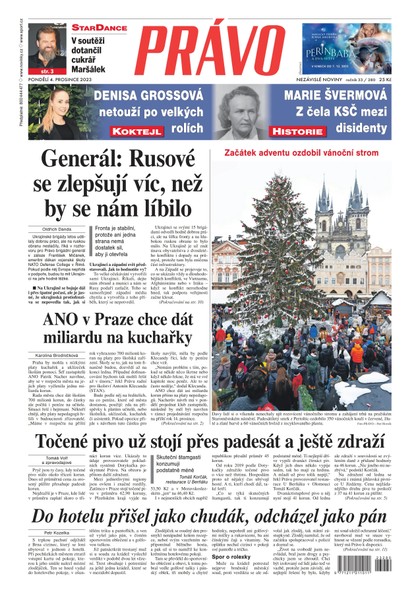 E-magazín Deník Právo - 4.12.2023 - Borgis, a.s.