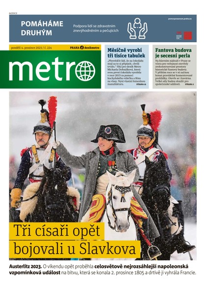 E-magazín METRO - 4.12.2023 - MAFRA, a.s.