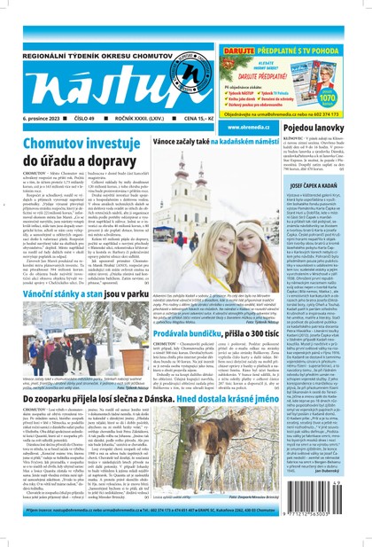 E-magazín Nástup 49/23 - Ohře Media