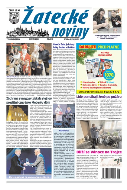 E-magazín Žatecké noviny 49/23 - Ohře Media