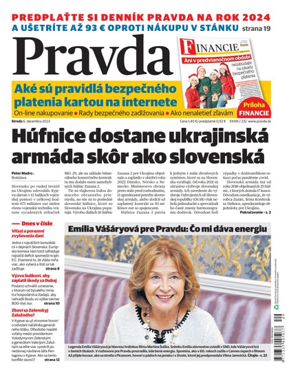 E-magazín Denník Pravda 6. 12. 2023 - OUR MEDIA SR a. s.